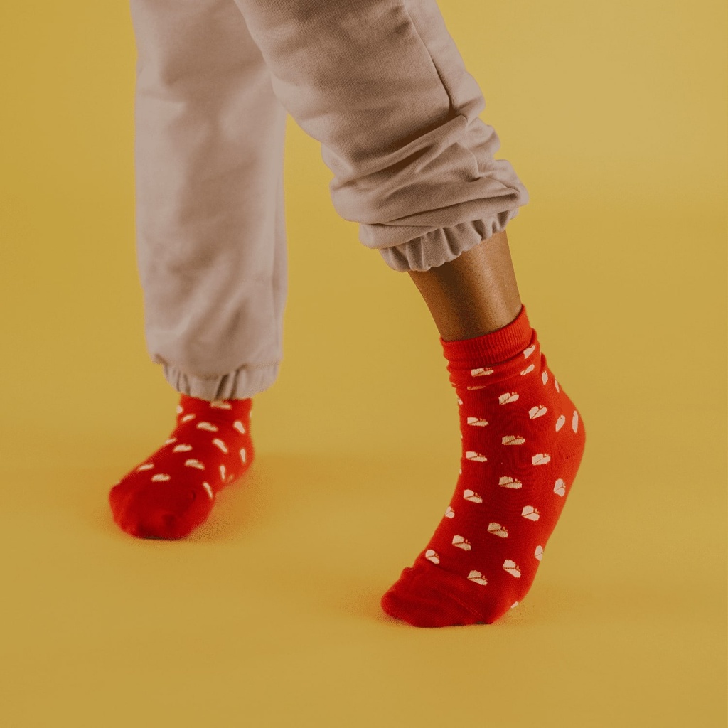 Chaussettes rouge